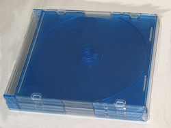 CD Slim Case 5,2mm blau