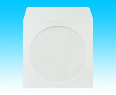 1.000 CD/DVD-Papiertaschen mit Fenster