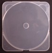 CD Box transparent frosted Slim