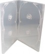 SCANAVO DVD H�lle 4-fach superklar 4er DVD Box 14mm