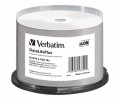 Verbatim 43744 DVD-R Wide White Inkjet Printable No ID Brand