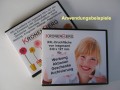 Einseitig vierfarbige Bedruckung des Papier Einlegers f�r USB-Stick Boxen Nr. 35581