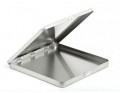 Quadratische Metalldose 130x130x10mm
