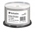 Verbatim 43653 Pofessional CD-R Wide Silver Inkjet Printable No ID Brand