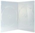 Doppel DVD H�lle Slim 7mm transparent DVD Box 2-fach