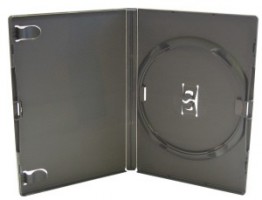 AMARAY DVD H�llen schwarz - 50 St�ck DVD Boxen