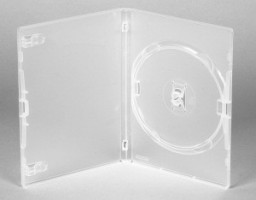 AMARAY DVD H�lle transparent DVD Box 1fach 