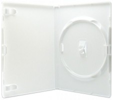 AMARAY DVD H�llen weiss - 50 St�ck DVD Boxen