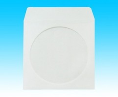 1.000 CD/DVD-Papiertaschen mit Fenster