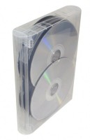 SCANAVO 12/ONE Overlap DVD-H�lle 12 fach transparent 30mm
