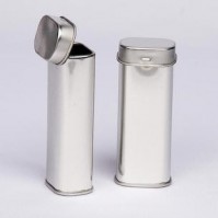 Kronenberg24 Top Load Metalldose mit Scharnierdeckel