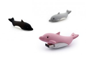 Delfin USB-Stick 4GB pink