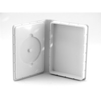 Softbox  CD DVD H�lle weiss f�r 1-3 Rohlinge + A5 Einlage