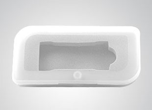USB-Stick Box aus Kunststoff mit Magnetverschluss